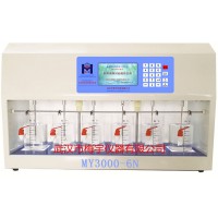 混凝試驗攪拌器六聯MY3000-6N藥劑對比中英文電動攪拌機